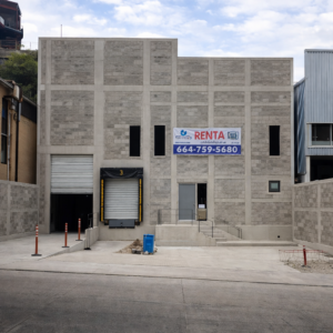 Construcción de Bodega Pacífico, bodega industrial de 600 m² en parque industrial, ejecutada por MREV Constructores